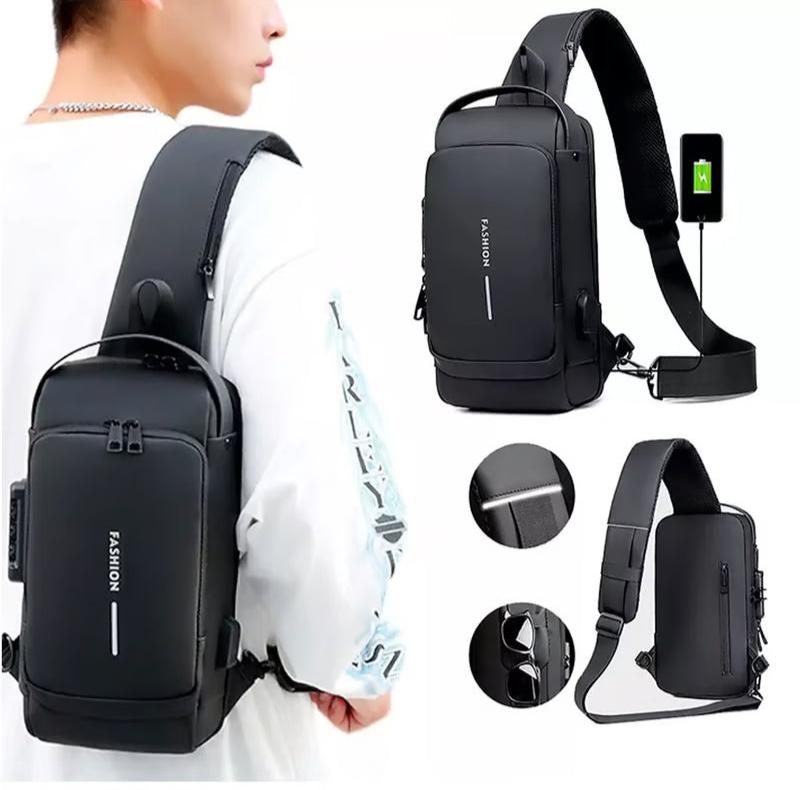 Bolso Antirrobo Impermeable Con Cargador USB